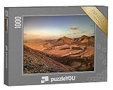 puzzleYOU: Puzzle 1000 Teile „Vulkane auf Fuerteventura, Kanarische Inseln“ – aus der Puzzle-Kollektion Fuerteventura