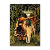 NHLDZYH Réplicas de cuadros famosos - (Hacia Acuario) - Póster artístico para pared - Impresión Cuadros Abstracto sobre Lienzo 30x42cm Sólo lienzo