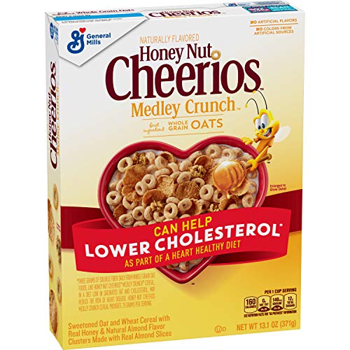 Image of Honey Nut Cheerios Medley Crunch, Cereal, 13.1 oz Box