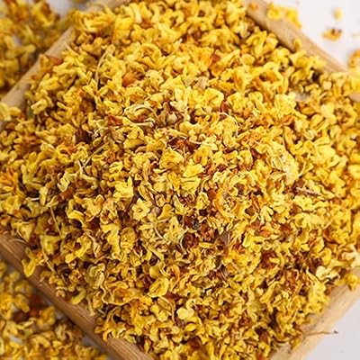 CoolCrafts Dried Osmanthus Flowers Natural Dry Sweet Osmanthus Tea - 2oz (60g)