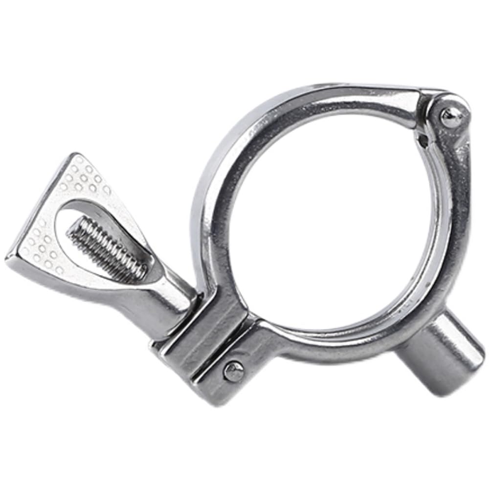 Pasuje do 12,7 19 22 25 27 32 38 42 45 48 51-152 mm OD 304 uchwyt zaciskowy do rur ze stali nierdzewnej (63 mm 2,5 cala) łącznik rurowy