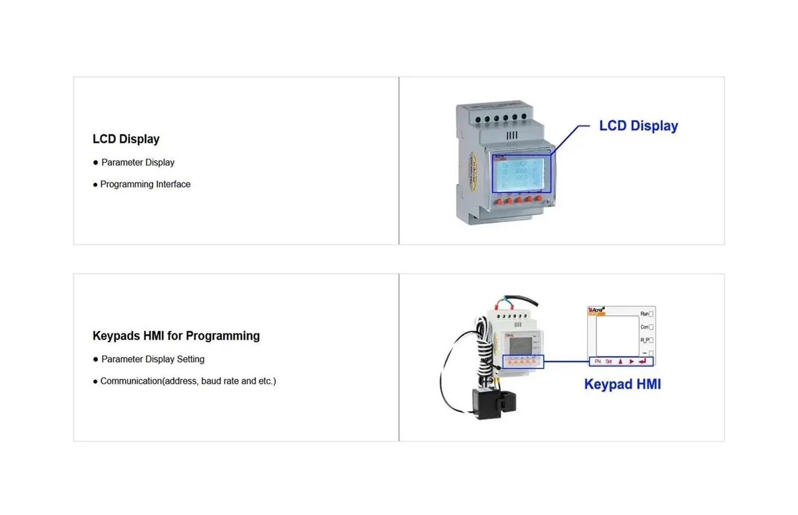 ACR1R 80A/120A200A/300A jednofazowy licznik energii (D36 300A)