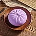 Giant Dumpling Squishy, Large Dumpling Squishy, Mystery Jumbo DumplingSquishy,Food Steamer Stretchy Desk Toys, Cute Anxiety Relief Fidget Toy, Soft Squeeze Decompression Dough for Adults (Purple)