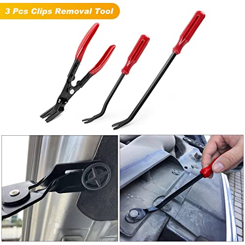 Image of GOOACC 88Pcs Auto Trim Removal Tool and Push Pin Retainer Clip Set