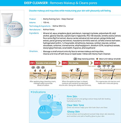 Miniatura 3 de JUEGO DE LIMPIADOR DE ESPUMA ATOMÍA Y LIMPIADOR PROFUNDO 1EA