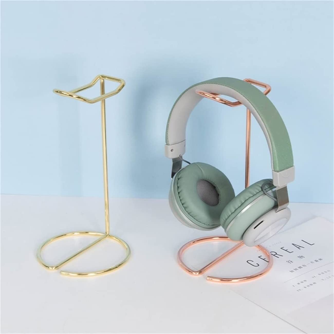 supporto per cuffie, Supporto in metallo di ferro for cuffie carino for