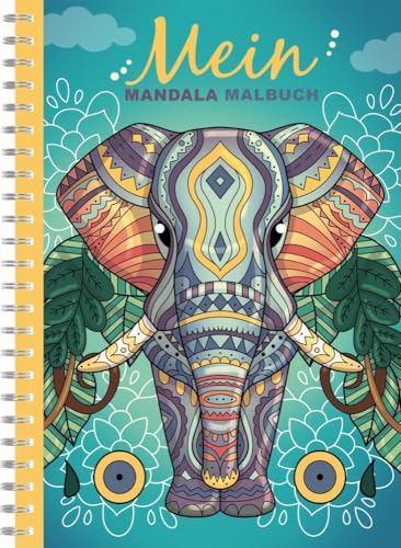 Mein Mandala Malbuch: 50 tierisch tolle Mandalas für Kinder ab 10 Jahren zum Ausmalen und Entspannen
