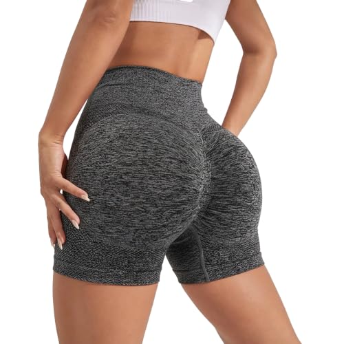 Image of Shoppy Villa Women's Yoga Shorts Spandex|Shapewear Shorts for Women |High Waisted Booty Scrunch Shorts| Workout Shorts for Women