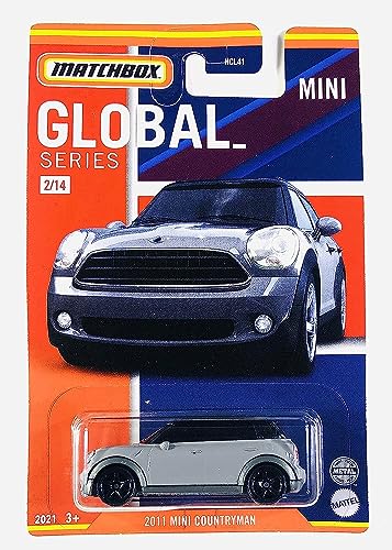 Matchbox 2011 Mini Countryman Gris Global Series 2/14 miniatura 1