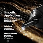 Beetles 3D Gel Nail Art, 1Pcs 15ml Sculpting Gel 3 in 1 Clear No Wipe Nail Polish Rhinestone Art Glue for Nail Gems Diamond Jewelry U V LED Lamp Needed DIY Home Salon Christmas Nails Gifts for Women - Image 4