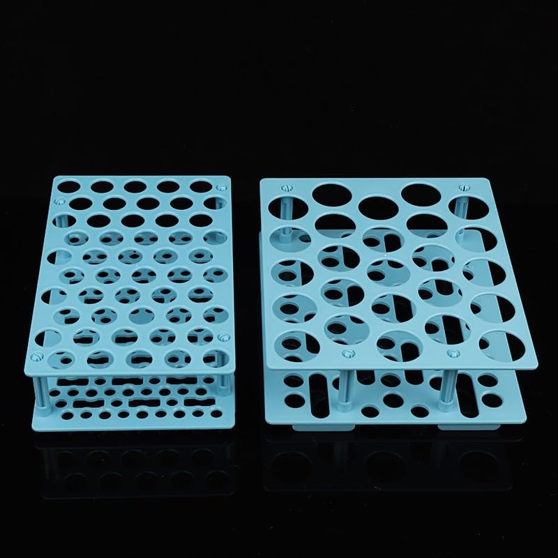 Test Tube Rack Lab 10ml/15ml 50 Holes 50ml 25 Two-Piece Centrifuge Tube Rack Centrifuge Racks