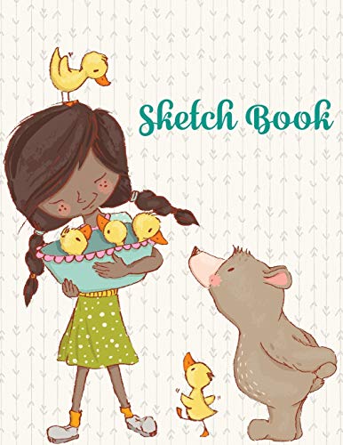 Sketch Book: For young children / kids drawing doodling writing image 3