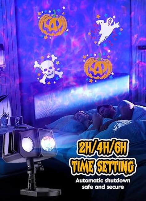 Minetom Christmas Projector Lights RGB Multicolor