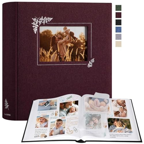 Lanpn Álbum Fotos Scrapbook Personalizable