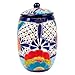 NOVICA Artisan Talavera Handcrafted and Painted 'Raining Flowers' Ceramic Coffee and Tea Pot from Mexico
