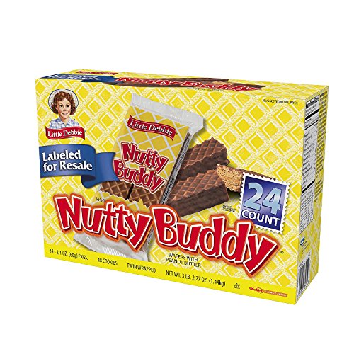 Image of Little Debbie Nutty Buddy Bars (24 twin pks.)