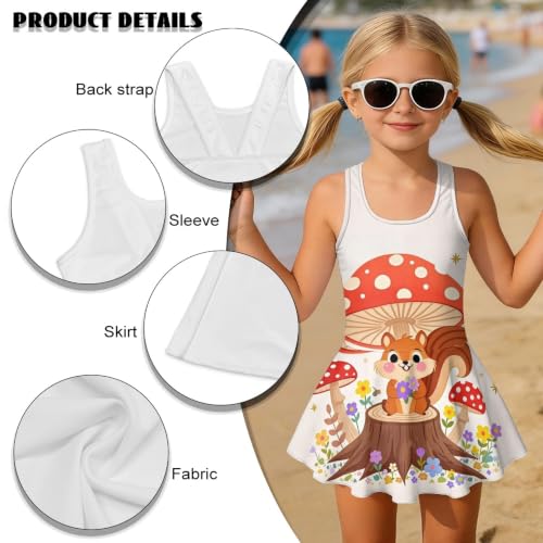 Traje de baño infantil de capibara secado rápido para niños 6