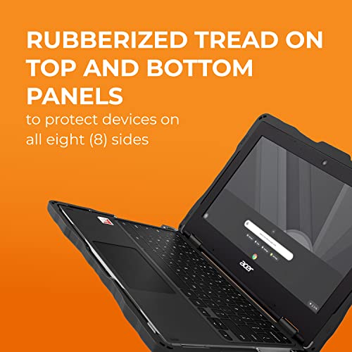 Carcasa Acer Chromebook 311 C721 Gumdrop DropTech de dos piezas resistente a caídas 4