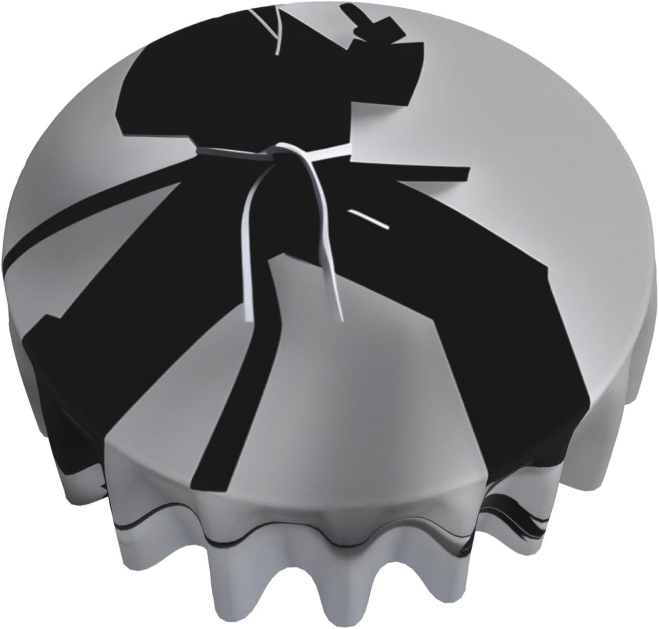 Impressive Karate Men Print Wrinkle Free Dining Table Cover for Birthday Party Farmhouse Tablecloths Up to 60 x 60 Inches