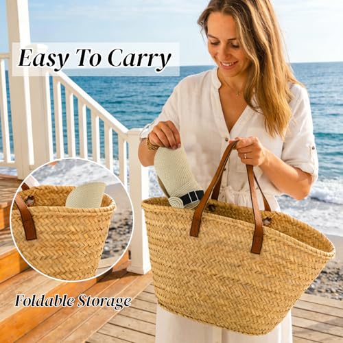 Sombrero de playa para mujer Oweisong verano packable miniatura 7