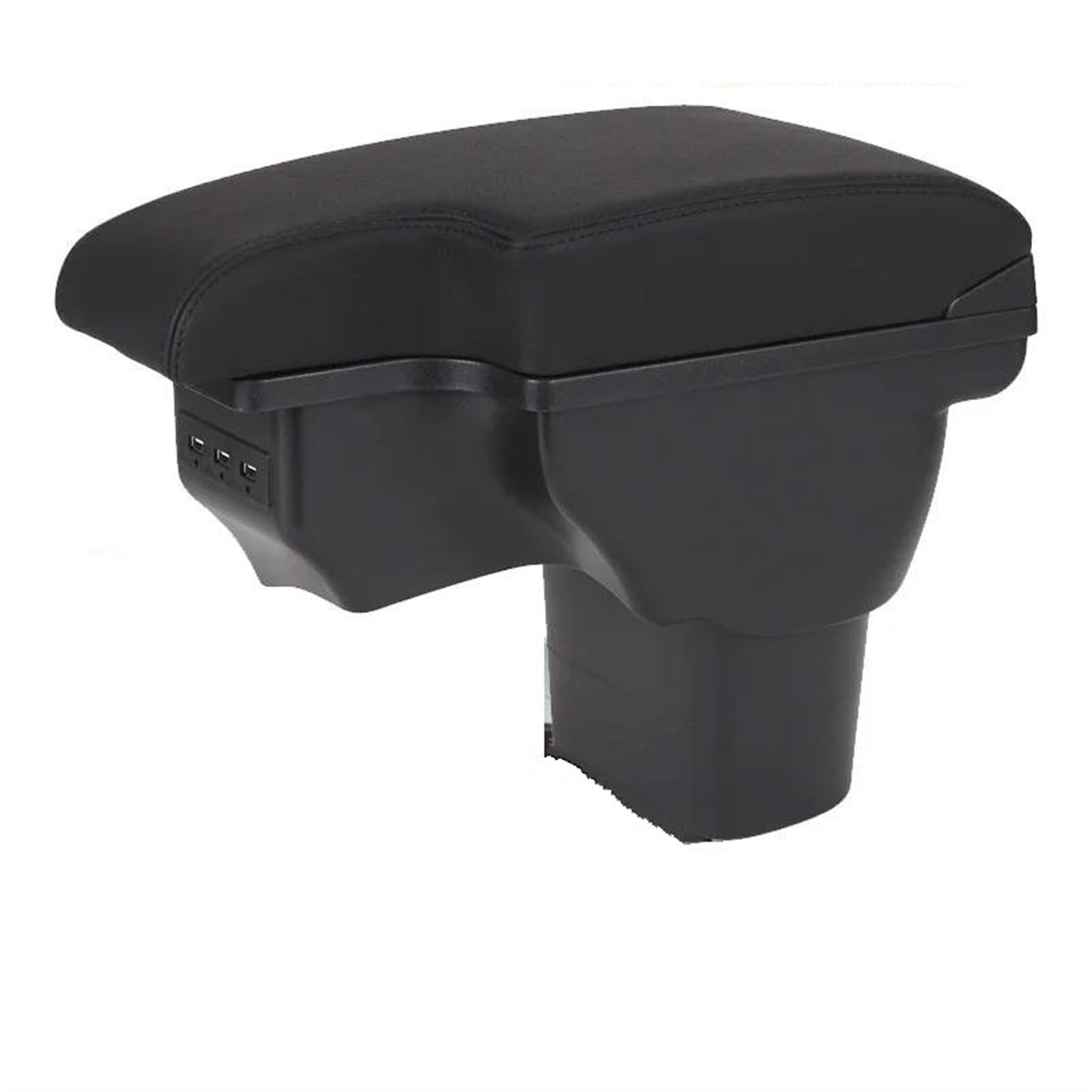 NOHEEU Armrest Box Car 2010-2019 Accessories Interior Details Storage Retrofit Parts For Juke(B2 black line Corium)