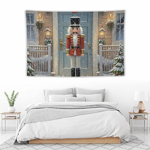 Tapisserie Casse-noisette vintage pour masquer un mur vide sans travaux - 5
