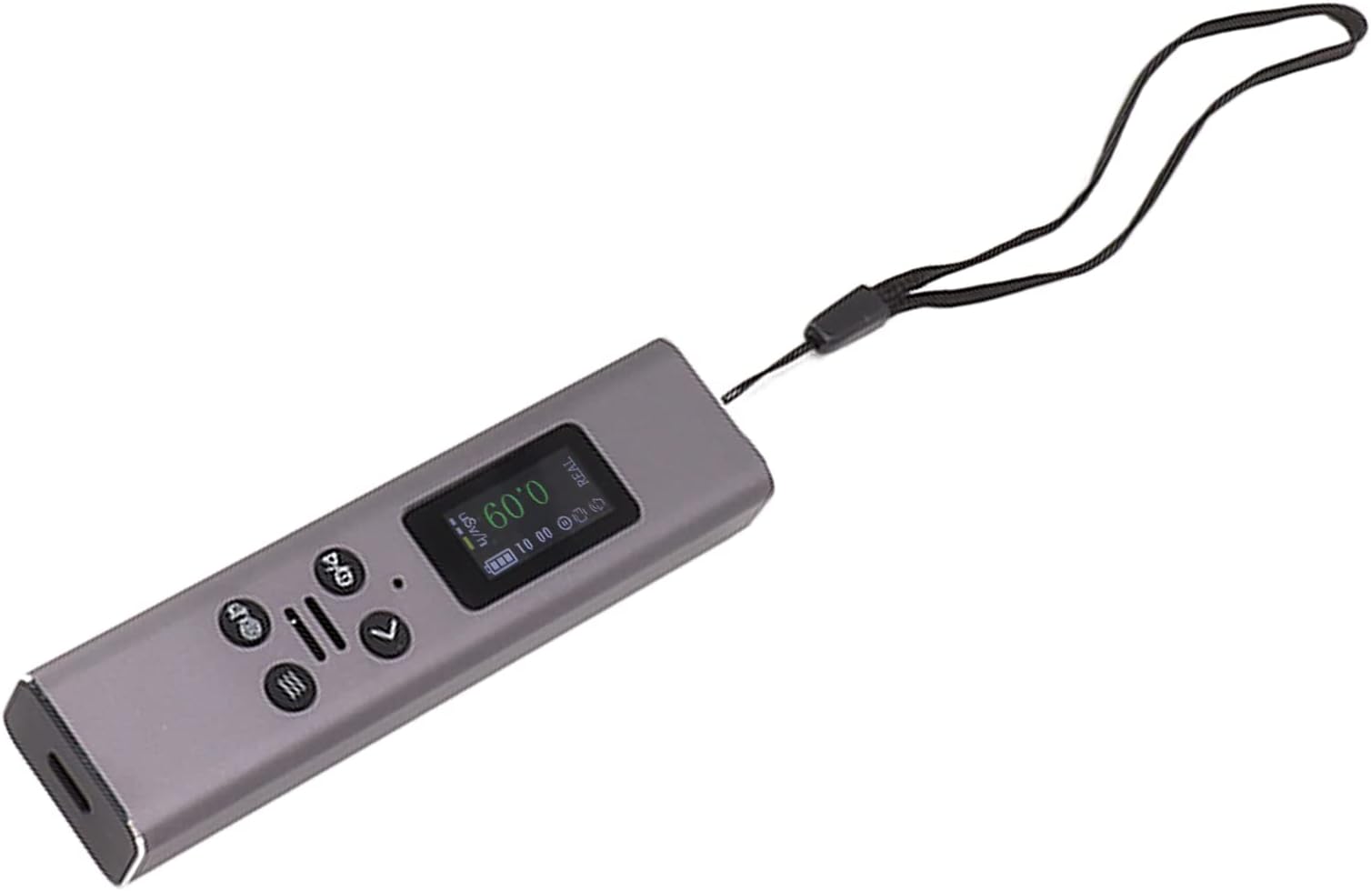 Luqeeg Handheld Geiger Counter for X, Y, β Rays, High Sensitivity, Aluminum Alloy Shell, One Key Start, Clear Display, Alarm Reminder, Nuclear Radiation Detector