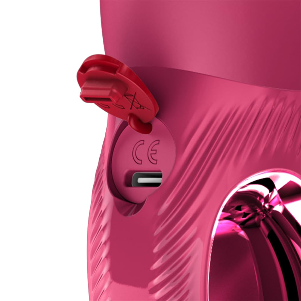 Fun Factory Bi Stronic Arc | vibromasseur rabbit à va-et-vient pour femmes | poussée & stimulation clitoridienne | pulsateur double | Étanchéité IPX7 | USB-C