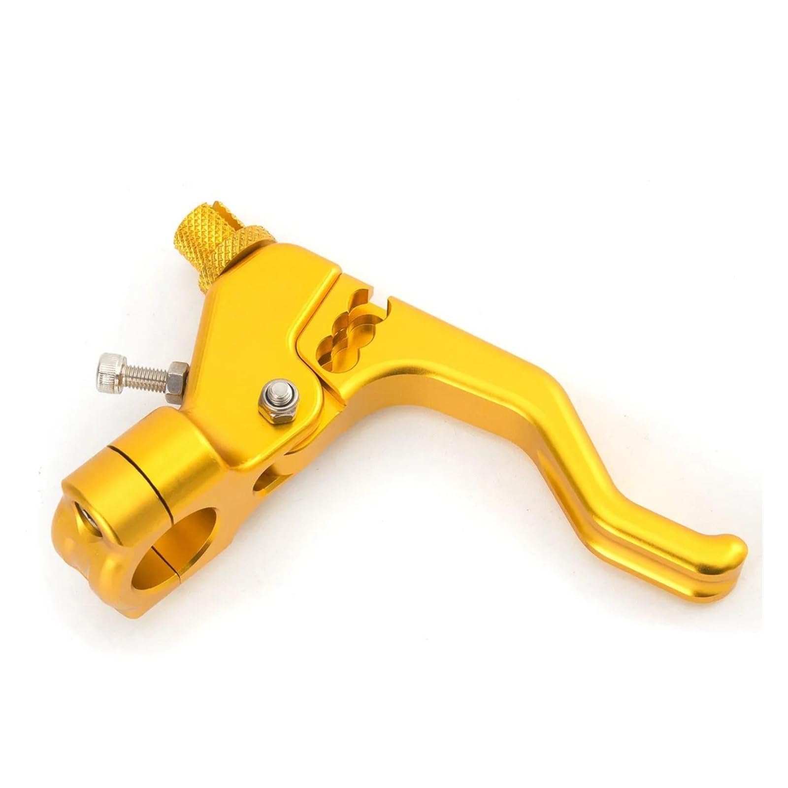 RVEVFBKBAL for Z650 Z750 Z900 Z1000 ER5 ZX6R ZX9R ZZR600 ER6F Motorcycle Clutch Lever 7/8"(Gold)