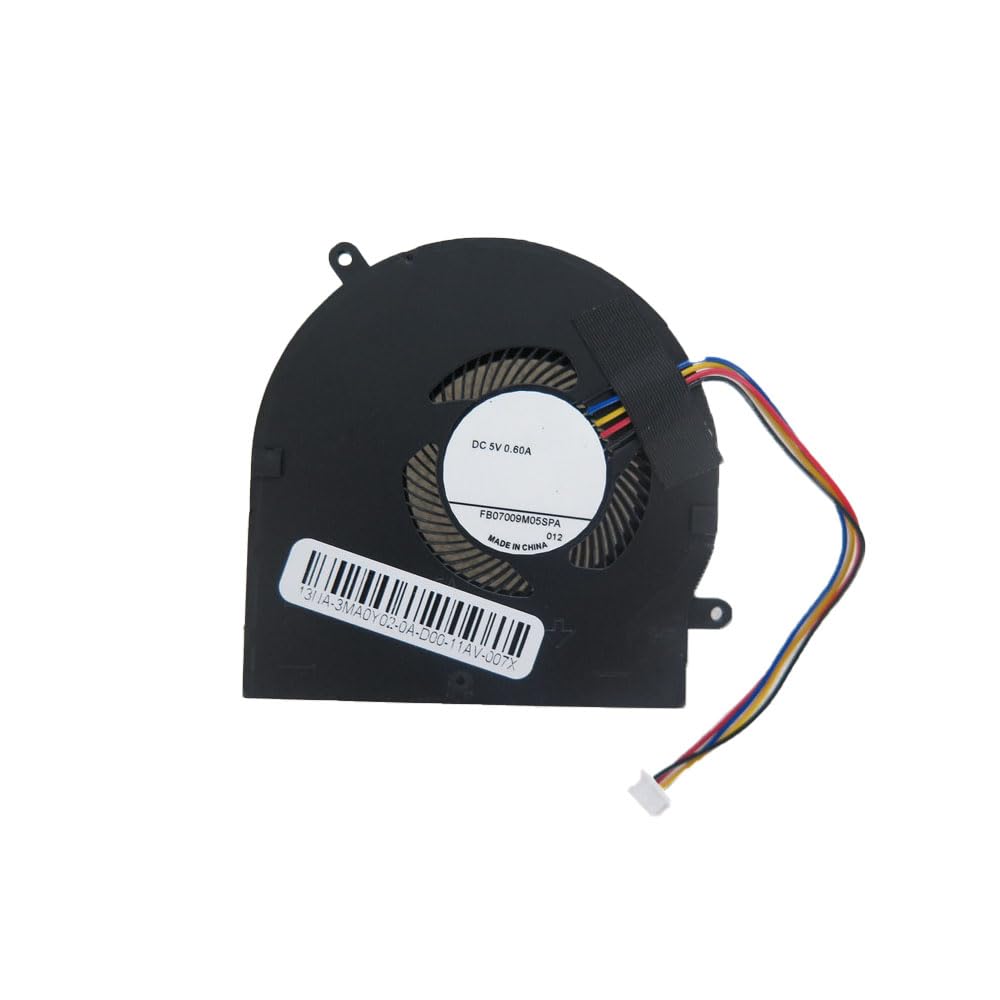 Nowy wentylator chłodzący do FB07009M05SPA 13NA-3MA0Y02-0A-D00-11AV-007X DC5V 0,6A czarno-czerwono-żółto-niebieski