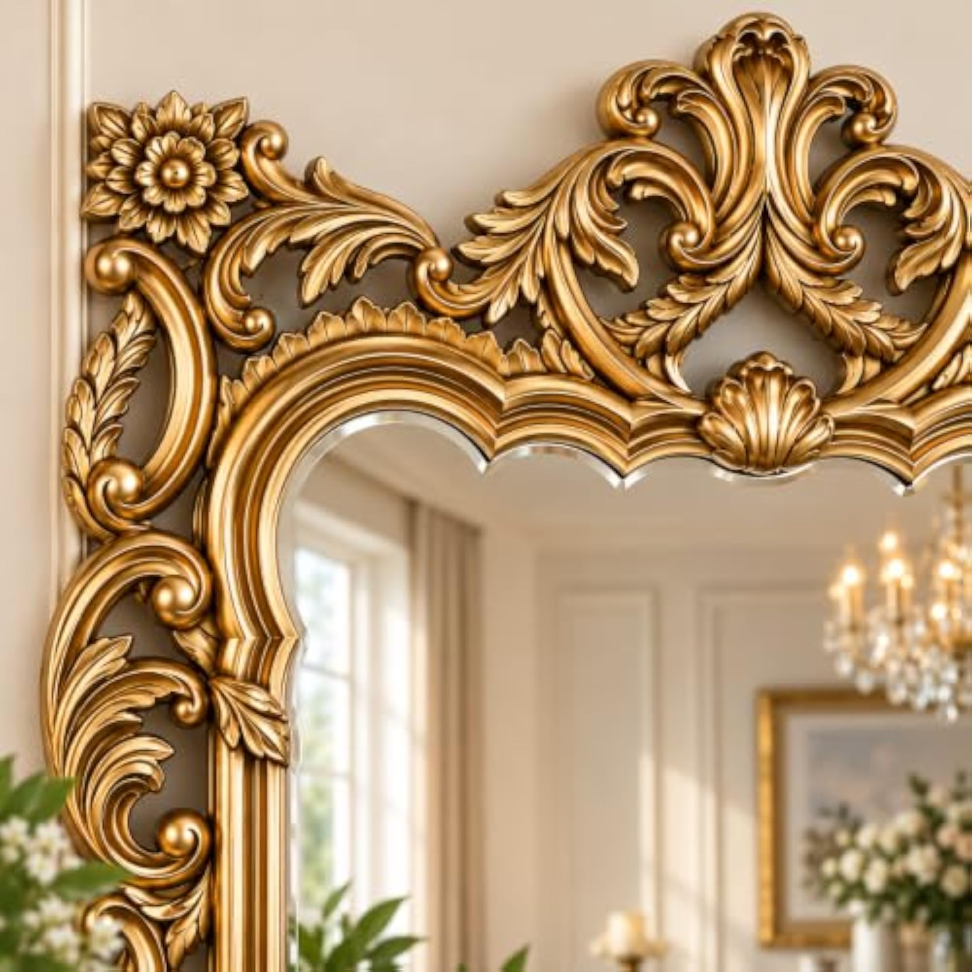 36 x 30 Inch Gold Wall Frame