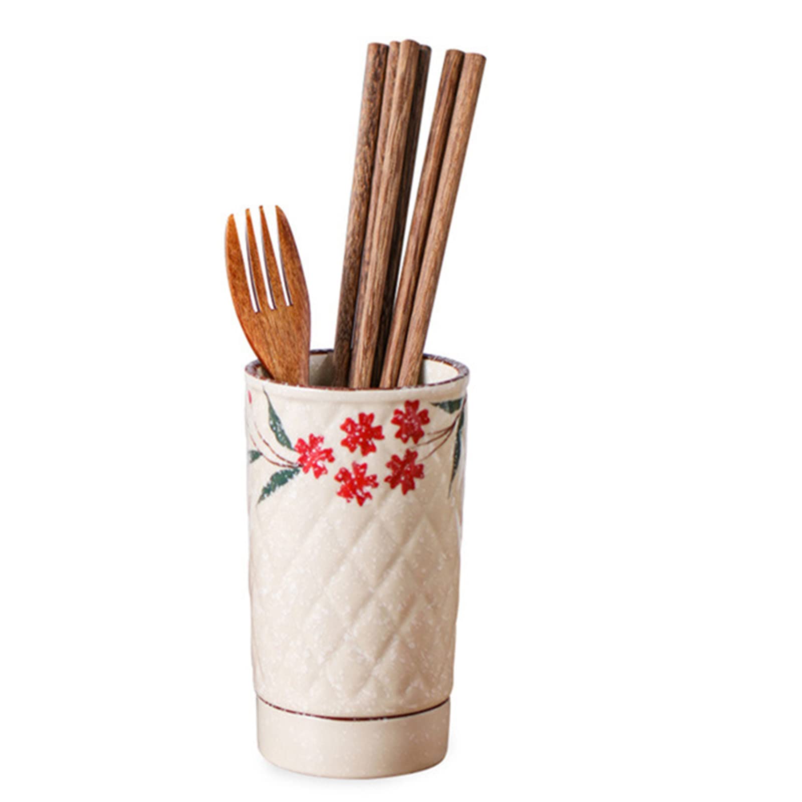 HANTURE Portautensili da cucina moderno 17,8 x 10,2 cm nero in ceramica portautensili per bancone da cucina Design semplice Utensile per cucina da tavolo Cucchiai da cucina