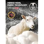 TRENDOUX Merino Wool Winter Gloves for Men Women, Cold Weather Warm Touchscreen Unisex, Non-slip, Knit Elastic Cuff - Image 3