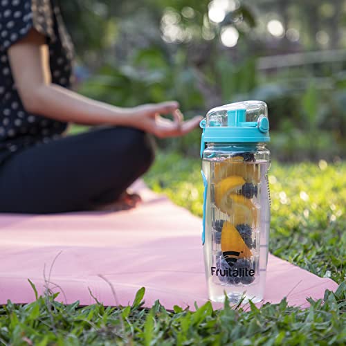 Fruitalite Fruit Infuser Water Bottle 1L Green - Image 4