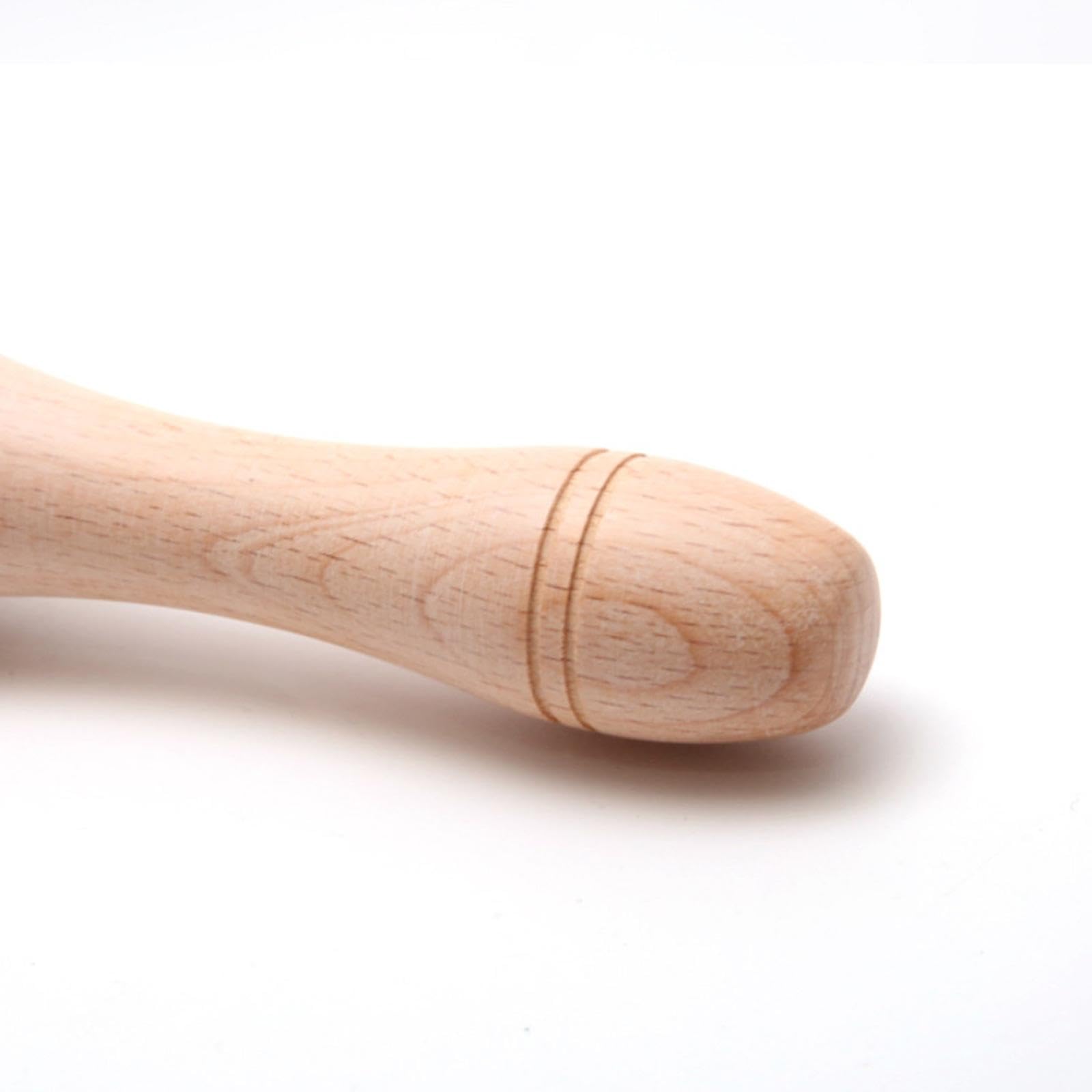 KLKCMS Wooden Mallet, Ice Hammer, Damage Free Striking Carpenter Hand Tool for Woodworking, Wood Carving, Leather Work 4