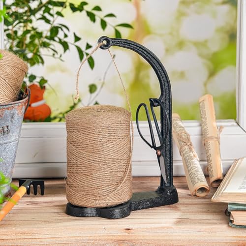 Set Porta Cuerda de Hierro Fundido Sungmor con Tijeras miniatura 2