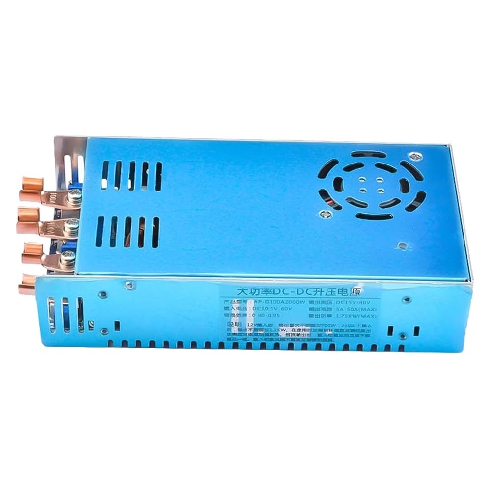 DC-DC Boost Converter 2000W 100A Spannungswandler CVCC 12V-60V auf 15V-80V 20A Step Up Stromversorgungsmodul