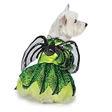 Zack & Zoey Spider Princess Costume for Dogs, 16" Medium