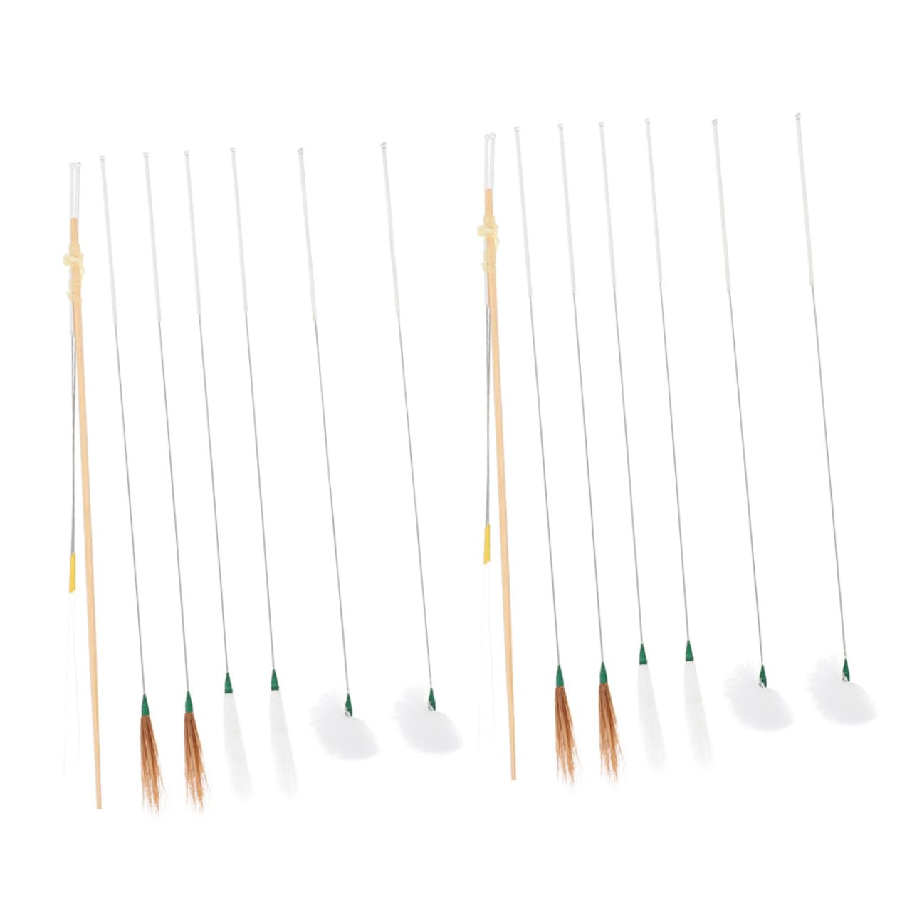 Anneome Pcs Bamboo Handle Ear Picks Earwax Diggers Non-Slip Design Easy Ear Cleaning Tools