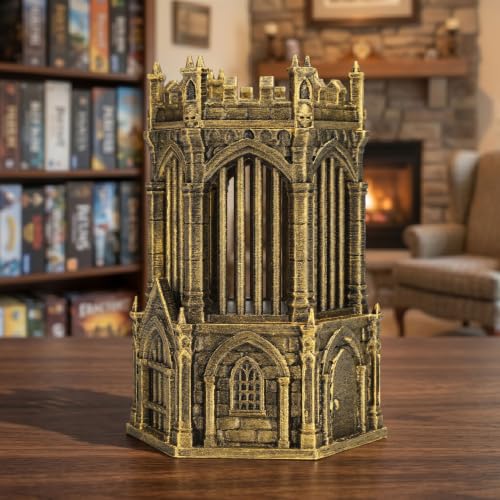 TTRPG DND Accessories Sentry Tower Miniatures and Dice Jail AF1203C