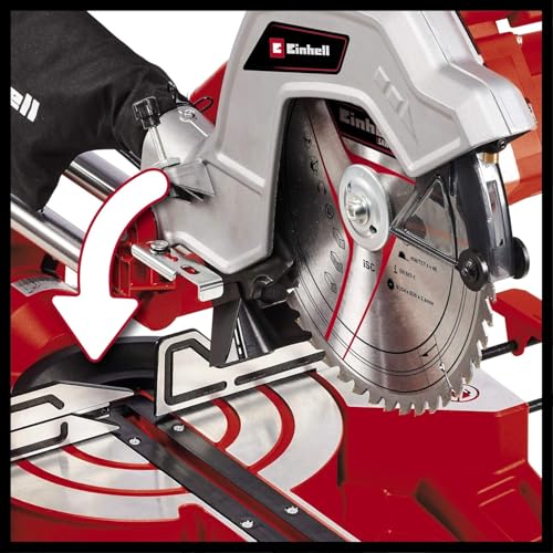 Einhell Zug-Kapp-Gehrungssäge TC-SM 254 (1900 W, max. 85 mm x 305 mm Schnitttiefe/-breite...