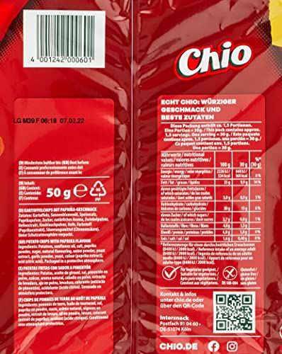 Chio Chips Red Paprika, 12er Pack (12 x 50 g) - Image 5