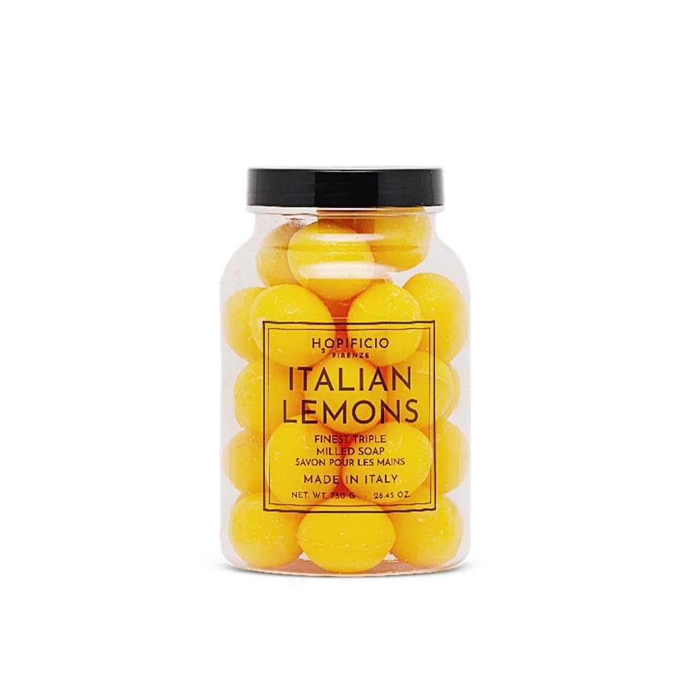 Amazon.com : Hopificio FIRENZE Italian Lemons Hand Soap, Jar of