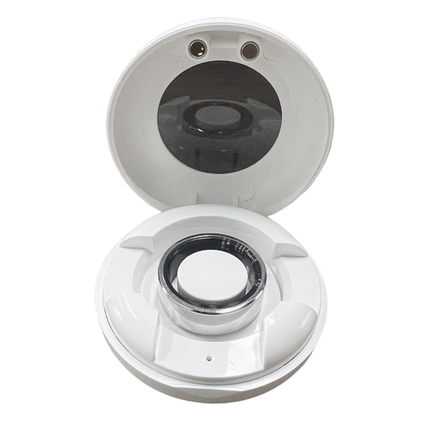 Anillo inteligente compatible con Apple iPhone 16, 15, 14, 13, 12, 11 Pro Max, Samsung Galaxy S25, 24, 23, Huawei Honor, etc., anillo de fitness con frecuencia cardíaca