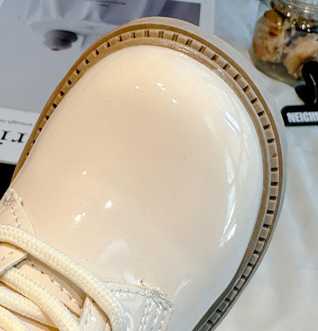 Girls Ankle Boots Side Zip Comfort Non-Slip Boot Lace Up Outdoor Combat Boot Princess boots(Toddler/Little Kid/Big Kid)2