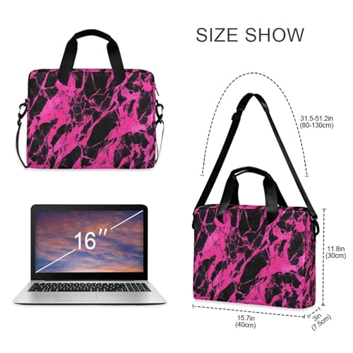Funda para laptop con asa y correa ajustable 15.6 pulg miniatura 5