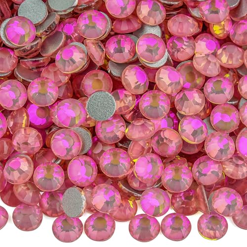 Image of Rhinestones for Crafting Gems 2mm SS6 Pink Rose Crystal 1440pcs
