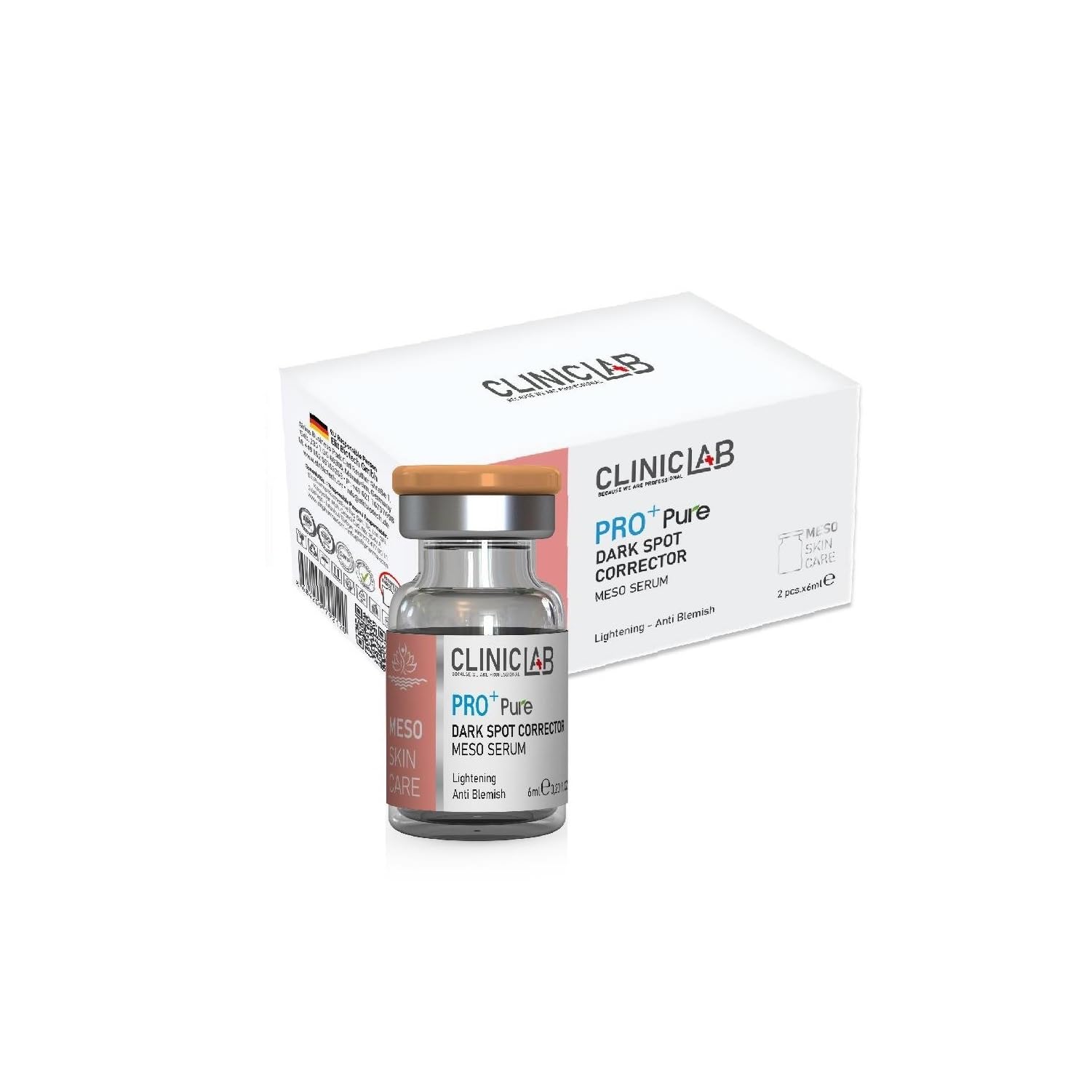 Pure Dark Spot Corrector Meso Serum 6 ml x 2 adet