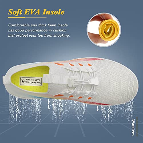 Image of WateLves Water Shoes Mens Womens Beach Swim Shoes Quick-Dry Aqua Socks Pool Shoes for Surf Yoga Water Aerobics