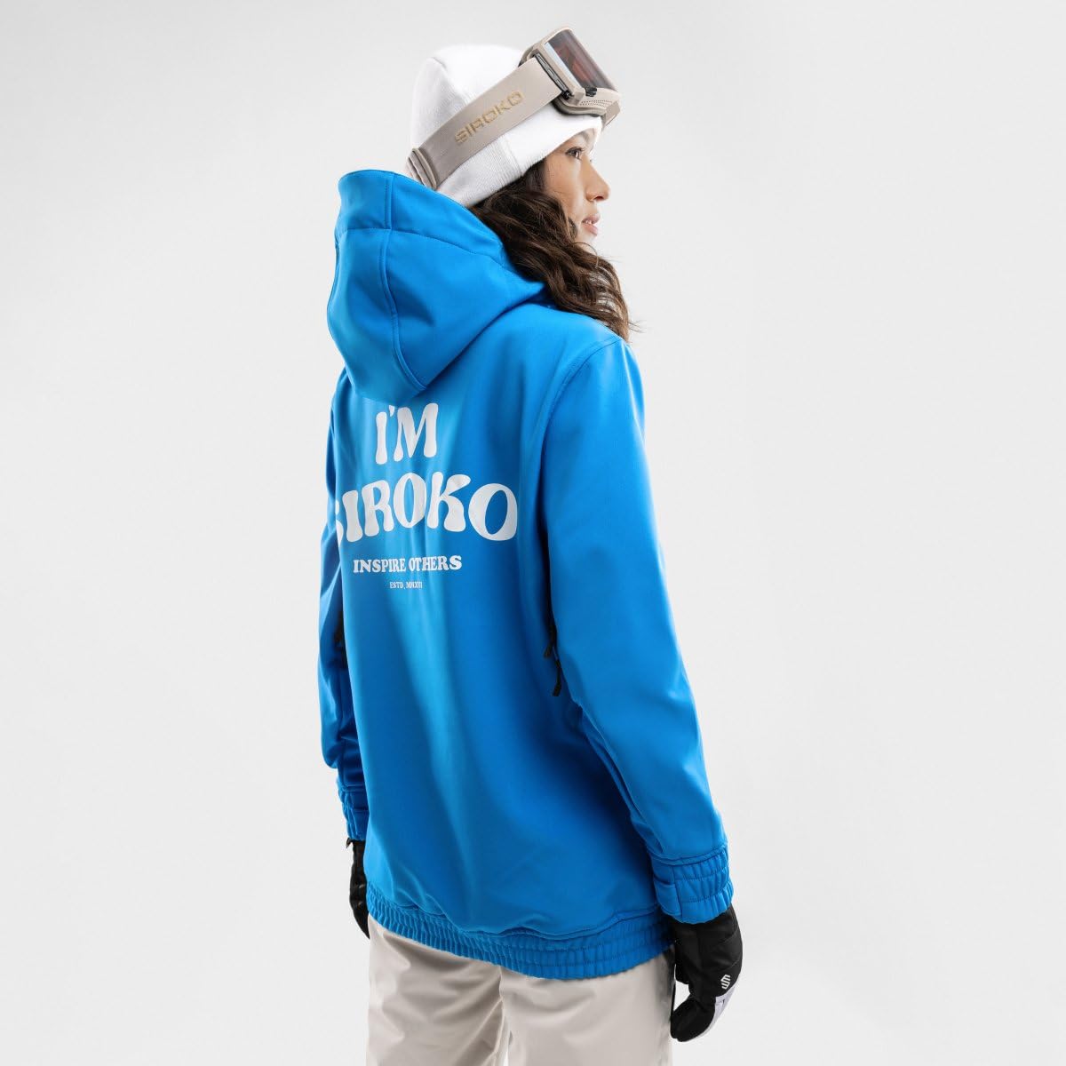 SIROKO Chaqueta para snowboard/esquí esquí y nieve W3-W Ollie Azul